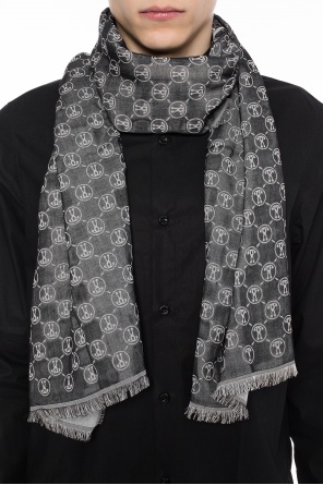 Embroidered logo scarf, zdjęcie 2 Embroidered logo scarf od Moschino